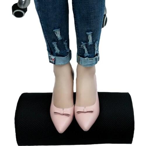 Slowly Resilient Elastic Cotton Footrest Pillow-Pad Home Office Footstool Cushion That For Under Desk