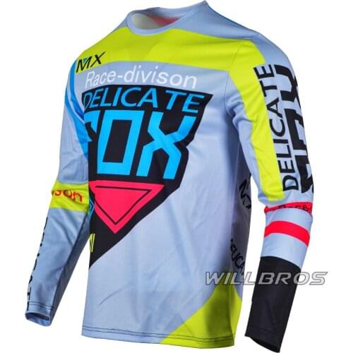 Motocross Racing Jersey 360 Race Division Mountain Bike Long Sleeve Motorcycle Motorbike Cycling Clothes Mens