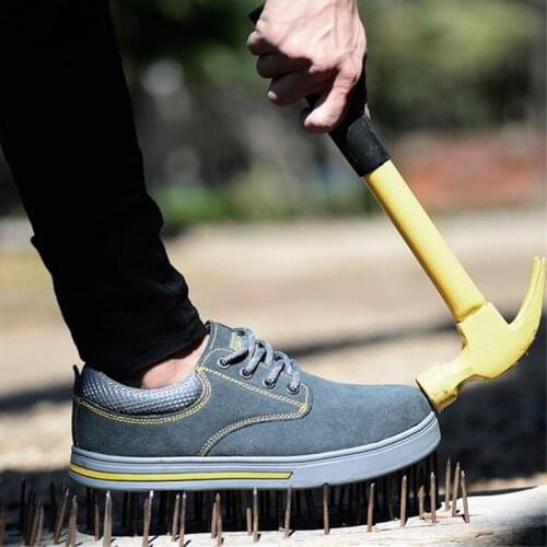 Steel Toe Cap Shoes In Work&Safety Boots Building Industrial Safety Shoes For Work Mens Camping Shoe For Hiking