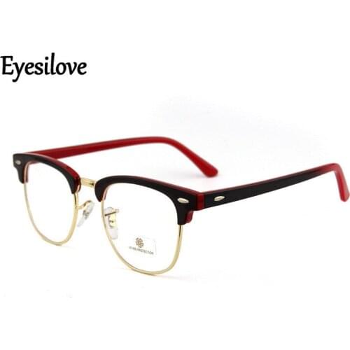 Eyesilove classic myopia glasses brand new Nearsighted Spectacle prescription glasses for men women eyewear -0.50 to -6.00