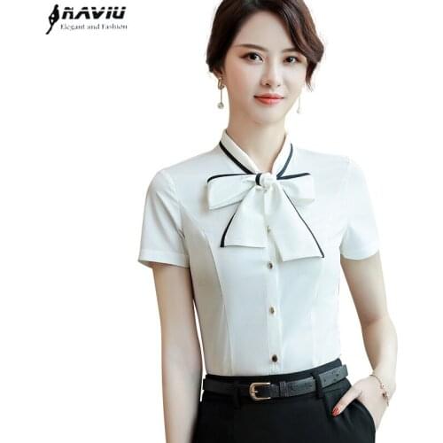 NAVIU Elegant and Fashion Short Sleeve Blouses