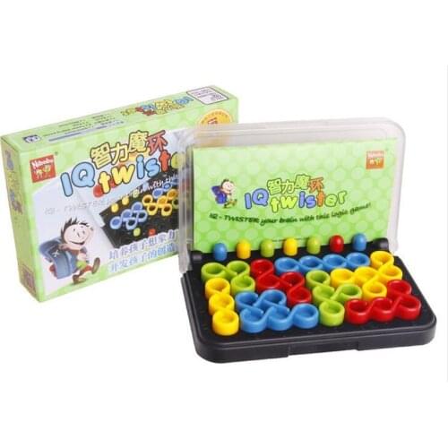 New IQ Logic Puzzle Mind Brain teaser Educational Puzzles Game for Children Kids Adults