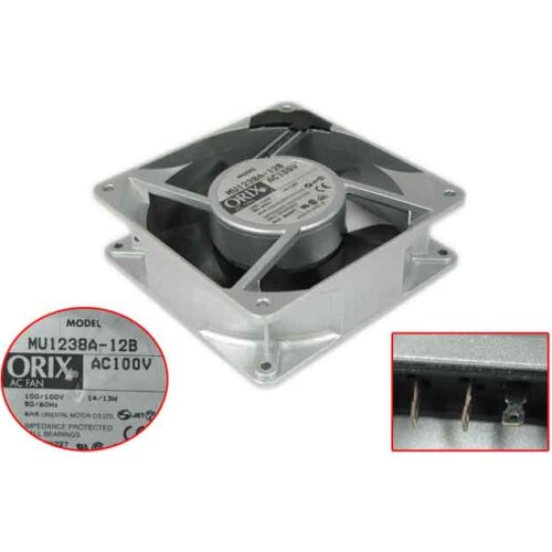 ORIX MU1238A-12B AC 100V 13W 120x120x38mm Server Cooling Fan