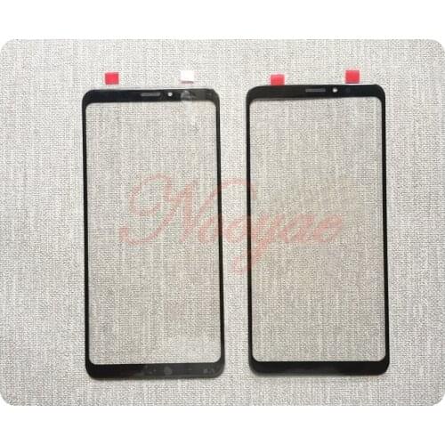 Novaphopat 10pcs/lot For Meizu M8 Note Note8 front outer Glass Panel Lens Screen Replacement Not Sensor LCD + Tracking