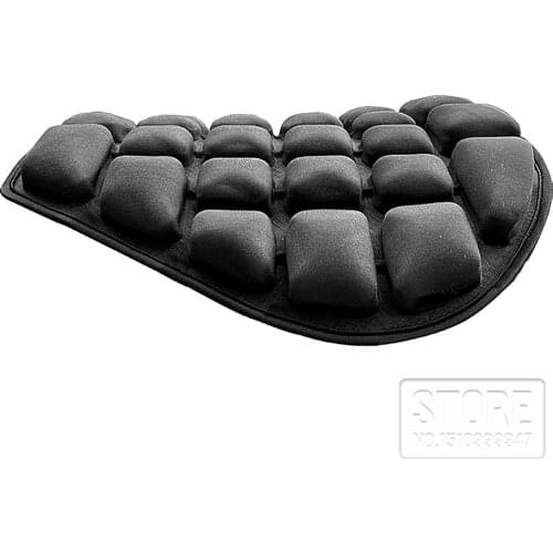 Motorcycle Air Seat Cushion Pressure Relief Ride Seat Cushion TPU Water-Fillable Seat Pad for Cruiser Touring Saddles