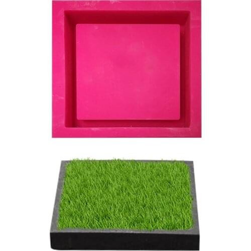 Clear Water Concrete Table Goods Tray DIY Plaster Storage Tray Home Decoration Concrete Planter Pallet Silicone Mold