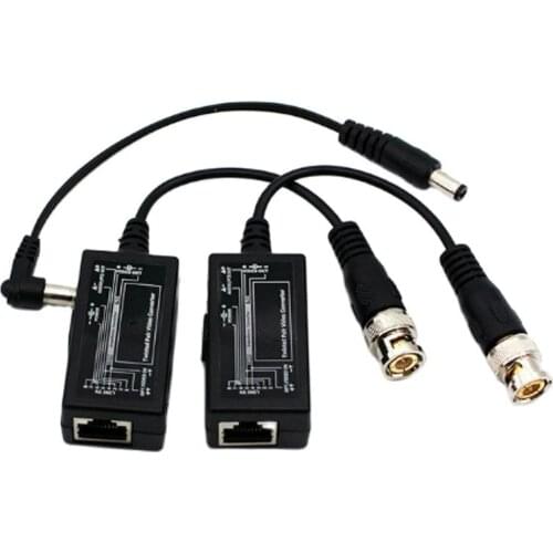 Monitor Network Monitoring Camera Ahd/Cvi/Tvi Hd Coaxial Twisted Passive Power Video Balun Hd Utp Video Balun