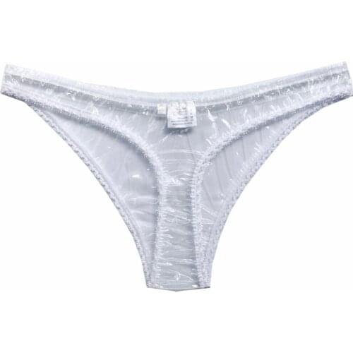 ABDL Adult Baby Sissy Pvc G-string Underwear T-09