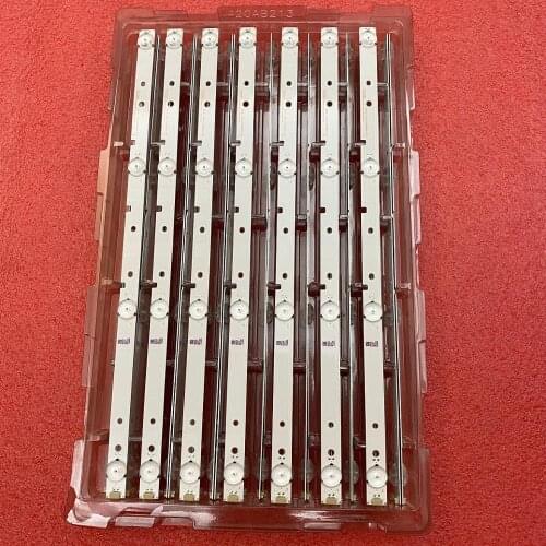 7 PCS/set LED backlight strip for HISENSE SVH420AB2 SVH420AB3 SVH420AA7_4LED 43H7C 43H7C2 Sharp LC-43N4000U
