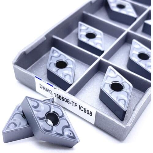 High Quality DNMG150608 TF IC907/IC908 Internal turning tool cnc carbide milling insert cutting tools cnc blade Lathe Tool