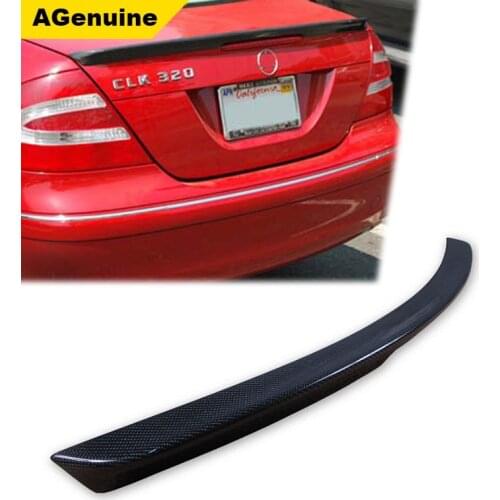 Rear carbon fiber back up shelter spoiler rear window spoiler for Mercedes-Benz CLK class W208 W209