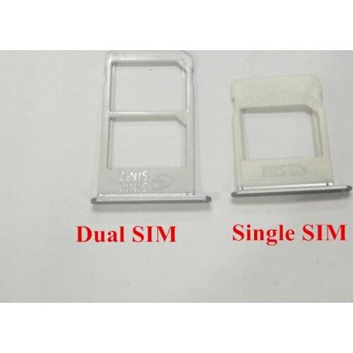 10PCS/Lot Dual SIM/ Single SIM Card Slot Tray Holder Adapters for Samsung Galaxy Note 5 Note5