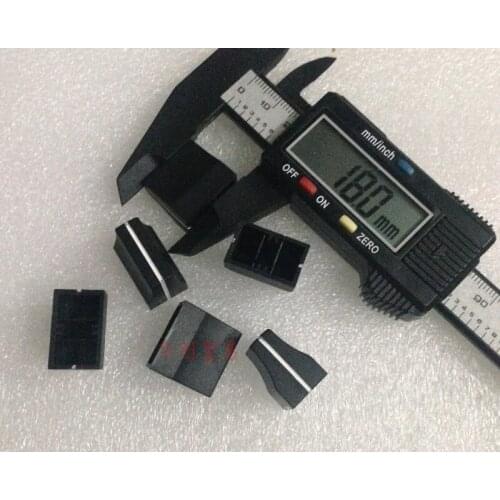 10pcs mixer fader potentiometer knob fader cap 20A6 handle width 8MM