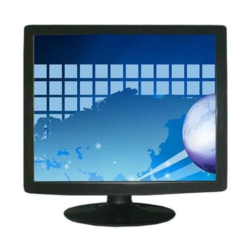 19 inch desktop 5-wire Resistive LCD touch screen monitor / POS display