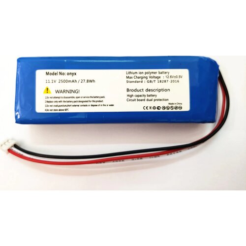 Battery for Harman Kardon Onyx Player Rechargeable battery Replacement 11.1V 2500mAh PR-633496