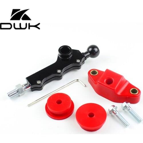 Aluminum Double Adjustable Short Shifter+Polyurethane Bushing For Subaru Impreza WRX&STI 08-14 ,Forester 06-11 (5-Speed Only)