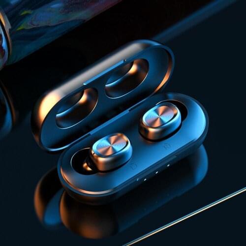 Bluetooth-Compatible V5.0 Earphones TWS True Wireless Headphones In-Ear Earbuds Waterproof Mini Headsets Stereo Sports Earpiece