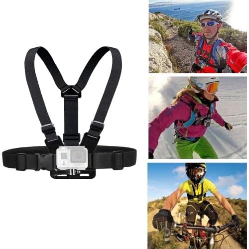 Djustable Chest Strap Action Camera Chest Mount Harness for GoPro SJCAM SJ4000 Mount Belt for Gopro Hero 5 4 Sports Accessories