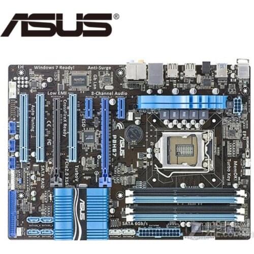 For ASUS P8H67 original motherboard for DDR3 LGA 1155 USB2.0 USB3.0 boards 32GB P67 Desktop motherborad BOARDS USED