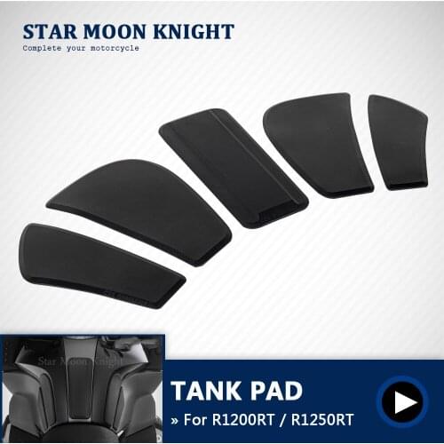 For BMW R1250RT R1200RT Motorcycle side fuel tank pad Tank Pads Protector Stickers Decal Gas Knee Grip Traction Pad Side Sticker