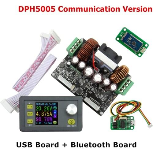 DPH5005 LCD display voltmeter Constant Voltage current Step-down Programmable digital control Power Supply Module Buck 40% off