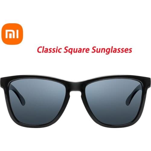 Xiaomi Classic Square Sunglasses TAC Polarized Lenses Anti-UV Screwless Sun Glasses For Driving Outdoor Travel Man Woman