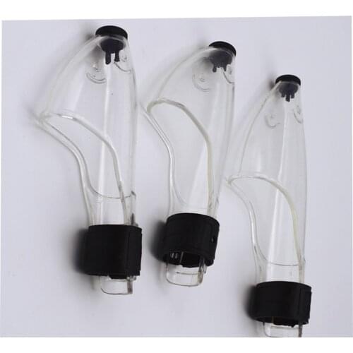 Shot rod cap plastic fishing gears repair kit diy fishing PVE strong plastic rod head cover products for fishing