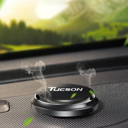 3PCS Metal Car perfume UFO air conditioning aromatherapy diffuser for Hyundai Tucson 2008 2009-2020 car interior decoration