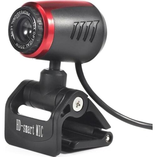 NEW HD USB Webcam Built-in Microphone Web Camera for Windows 10 8 7 XP PC Computer Digital USB Video Recorder for Home Office