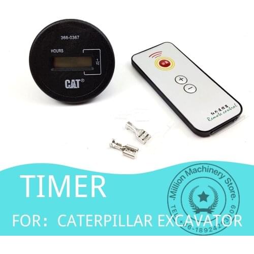 366-0367 For CATERPILLAR CAT E Excavator Time Remote Hour Meter With Control Timer Diesel Petrol Engine Excavator