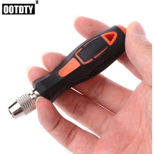 OOTDTY Durable 801 Screwdriver Bit Handle for 5MM Round Electric Screwdriver Bits Tool Accessories DORP SHIPPING
