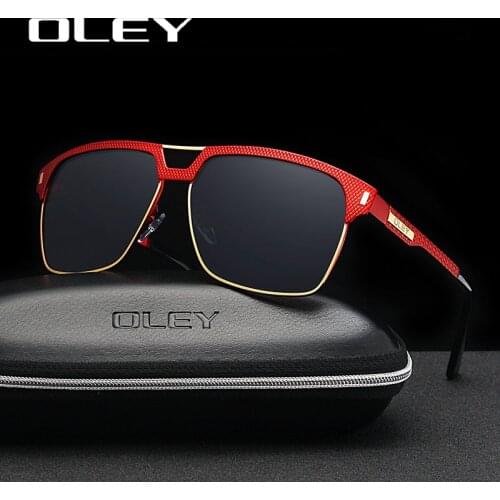 OLEY Brand Unisex Classic Men Sunglasses Polarized Male Sun Glasses Women For Men Oculos de sol Accept Logo Customization