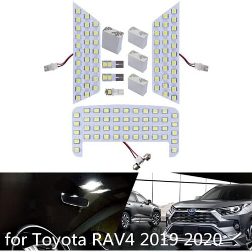 High brightness and good quality White Car Interior Reading LED Light Bulb Kit 12V Fit for Toyota RAV4 2019 2020