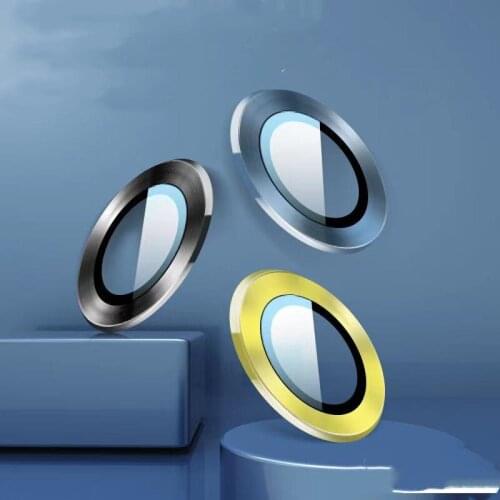 For Iphone12 Pro Camera Protector Ring Lens Metal Glass Cover for IPhone 12 Pro Max Mini Camera Case Screen Protector Film