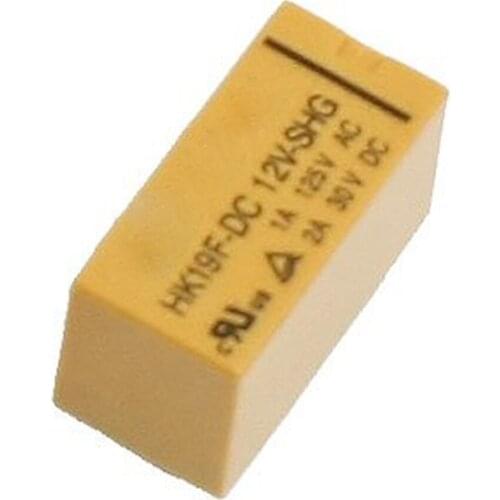 10 Pcs DC 12V Coil DPDT 8 Pin PCB General Purpose Power Relay HK19F