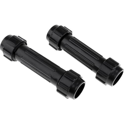 2Pcs PVC Strong Kayak Canoe Surf Paddle Oars Connectors Screw Joint Part