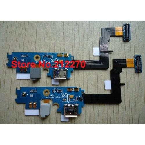 YUYOND 30pcs/lot New Dock Connector Charging USB Port Flex Cable Ribbon For Samsung i9100 Galaxy S2 Wholesale