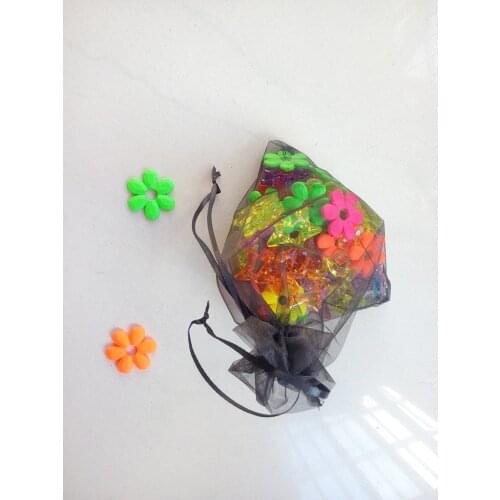 50pcs 17*23cm Black Organza Gift Bag Jewelry Packaging Display Bags Drawstring Pouch For Bracelets/necklace Mini Yarn Bag