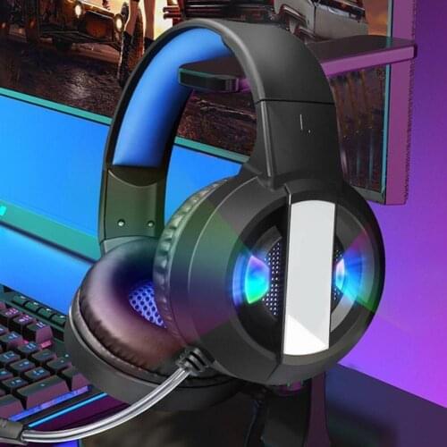 A8 Headphone Light Effect Noise Reduction Surround Sound Gaming Computer Headphone for Home беспиоводные наушники