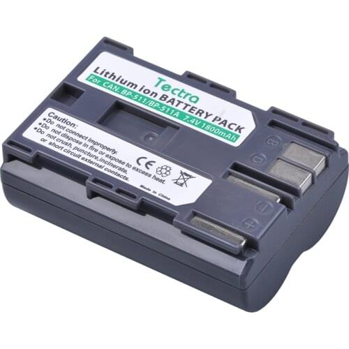 1Pc BP-511 BP 511 BP511 BP511A BP-511A Camera Battery+LCD USB Charger for Canon EOS 40D 300D 5D 20D 30D 50D