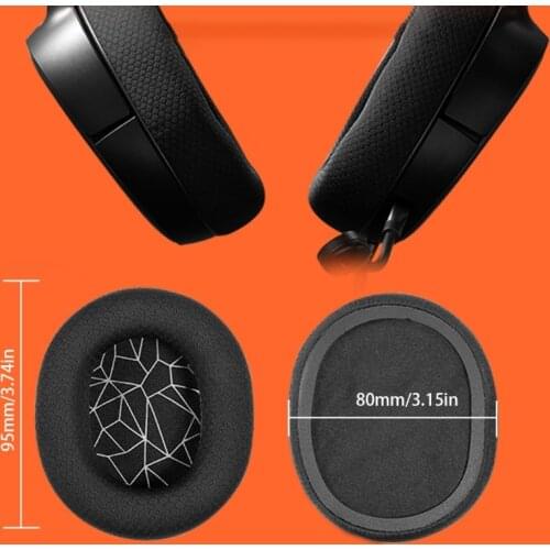 Earpads Ear Pads Cushion Earmuffs For Arctis 3 5 7 Pro Lossless Wireless Gaming Headset Headphone