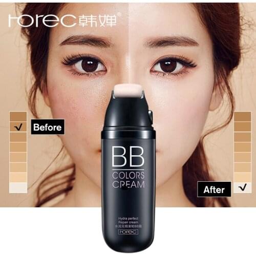 Horec 30g Air Cushion Roller BB Cream Concealer Moisturizing Foundation Brighten Skin Light and breathable Face Make Up Cosmetic