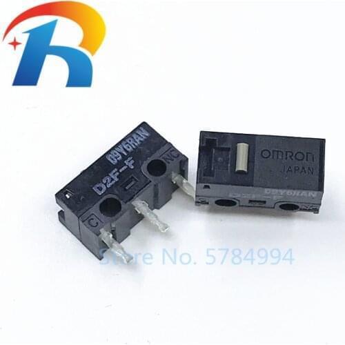 Free shipping 10PCS OMRON Micro Switch D2F-F Mouse Button suitable for 10M 20M 50M steelseries rival 300 310 logitech g304 g305