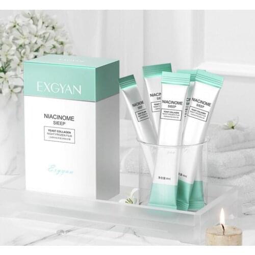 Bi-Cracked Yeast Collagen Sleep Mask Moisturizing Hydrating Facial Mask Refreshing Oil Control Mask