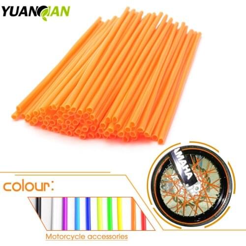 Motocross Spoke Skins Wheel Rim Spoke Covers For 450 EXC-F 350 SIX DAYS 350 300 500 EXC 990 ADVENTURE 125 SX 150 SX 530 EXC