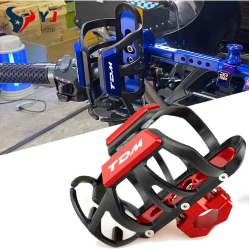 For YAMAHA TDM850 TDM900 TDM 850 900 High Quality Motorcycle CNC Accessories Newest Beverage Water Bottle Cage Drink Cup Holder