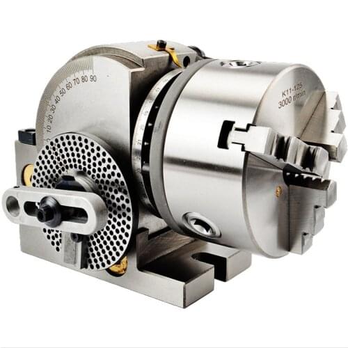 Milling Machine Bs-0-4 Inch Vertical Cnc Indexing Head Vertical Horizontal Dual Use