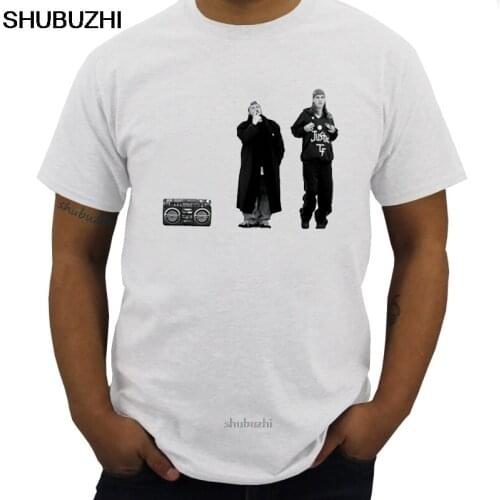 Dogma T Shirt Jay And Silent Bob At The Quick Stop T-Shirt Cotton Summer Tee Shirt Awesome Short Sleeve Men Tshirt sbz8398