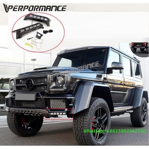 G class W463 front splitter for W463 g500 square g500 4x4 g63 square front lip carbon