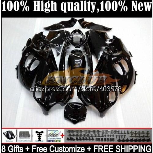 Body For SUZUKI KATANA GSXF 750 600 GSX600F 2CL.49 GSXF750 98 99 00 01 02 GSXF600 1998 1999 2000 2001 2002 Fairing Gloss black